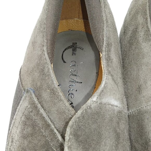 Earthies Women Bondy - Dusty Gray Suede - Sz. 5B JS F14 - Picture 4 of 16